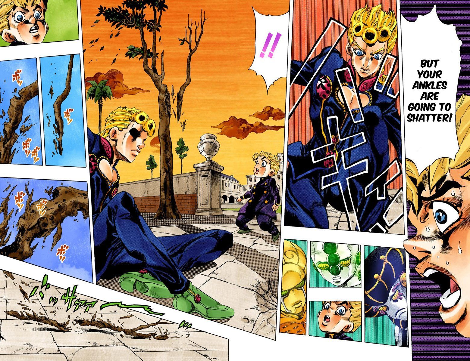 Read JoJo's Bizarre Adventure Part 5 Golden Wind Manga Online