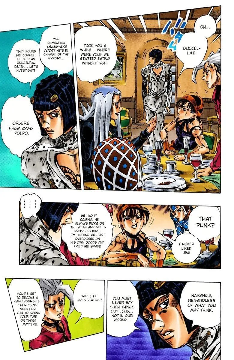 Read JoJo's Bizarre Adventure Part 5 Golden Wind Manga Online