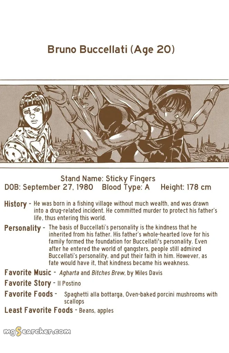 Read JoJo's Bizarre Adventure Part 5 Golden Wind Manga Online