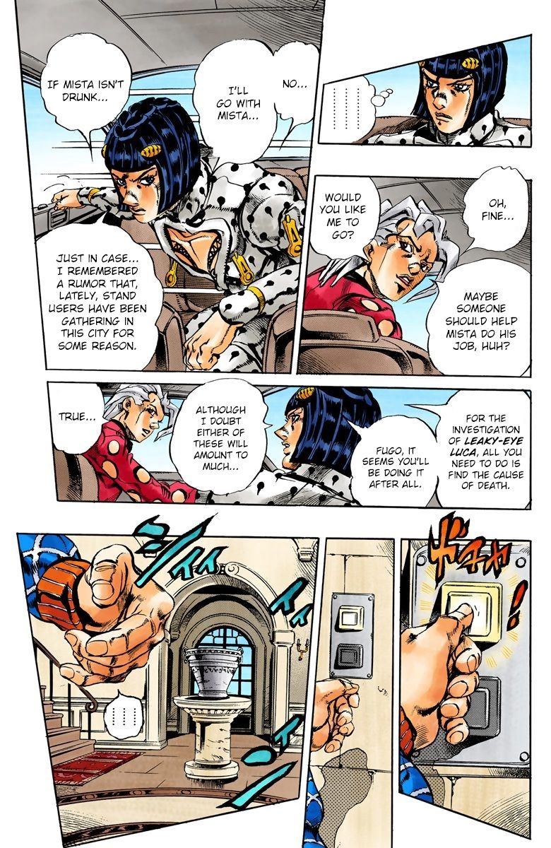 Read JoJo's Bizarre Adventure Part 5 Golden Wind Manga Online
