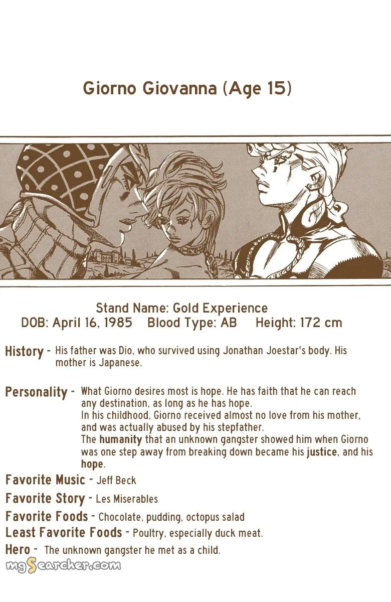 Read JoJo's Bizarre Adventure Part 5 Golden Wind Manga Online