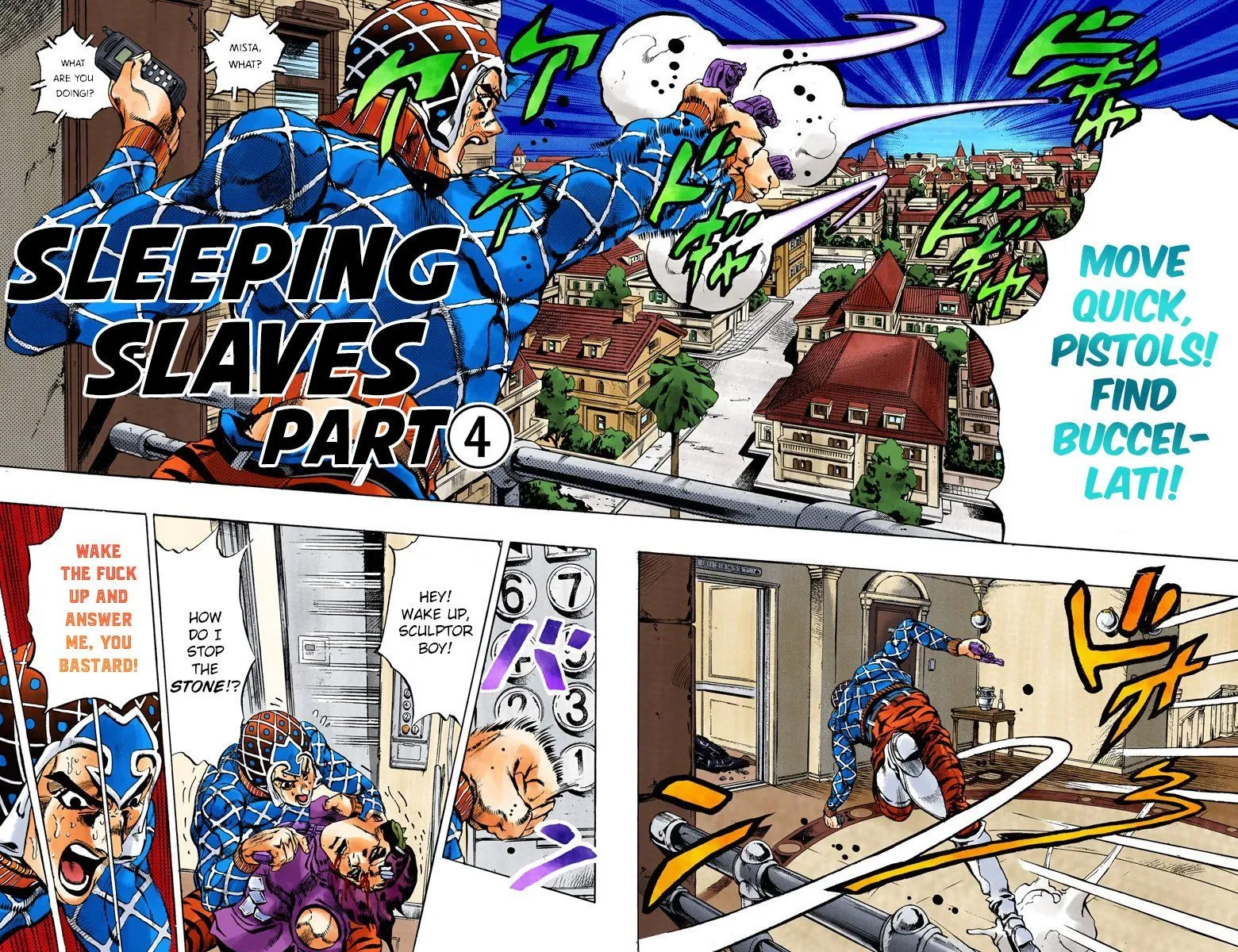 Read JoJo's Bizarre Adventure Part 5 Golden Wind Manga Online