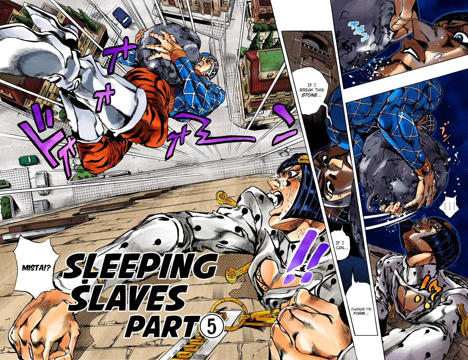 Read JoJo's Bizarre Adventure Part 5 Golden Wind Manga Online