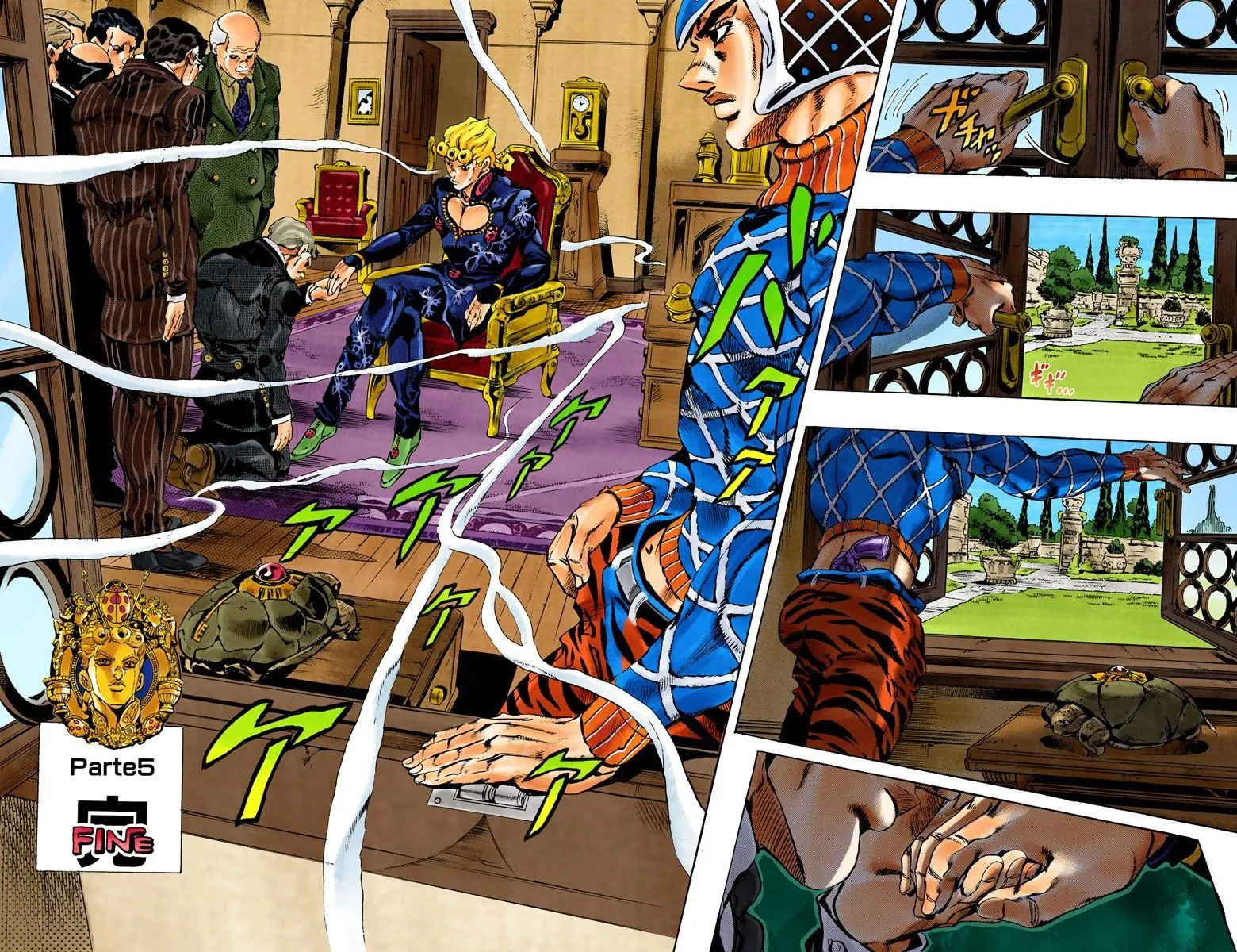 Read JoJo's Bizarre Adventure Part 5 Golden Wind Manga Online