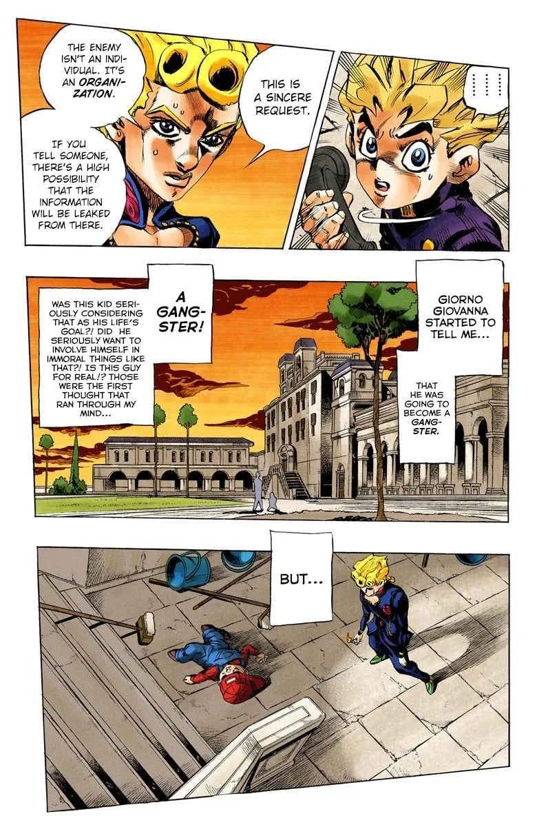 Read JoJo's Bizarre Adventure Part 5 Golden Wind Manga Online