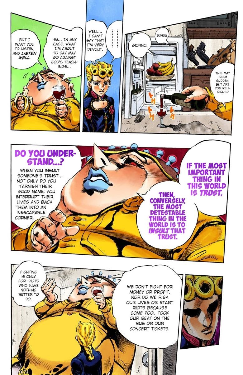 Read JoJo's Bizarre Adventure Part 5 Golden Wind Manga Online