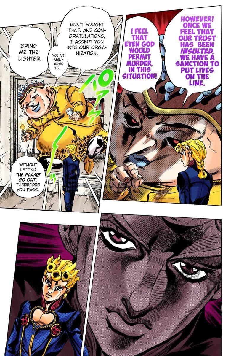 Read JoJo's Bizarre Adventure Part 5 Golden Wind Manga Online