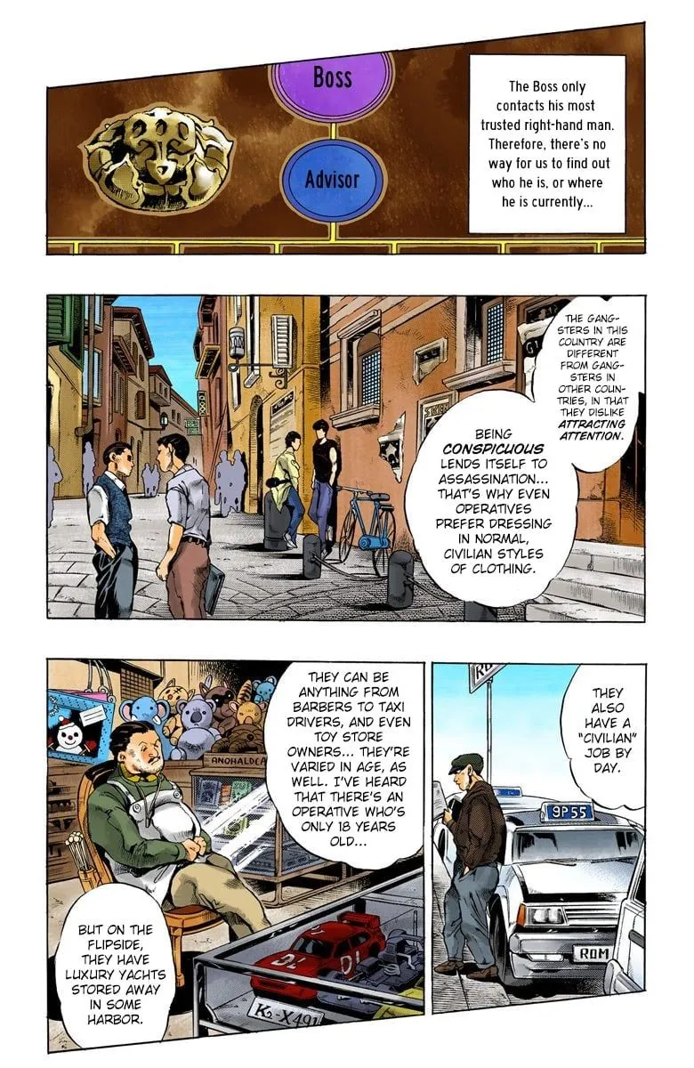 Read JoJo's Bizarre Adventure Part 5 Golden Wind Manga Online