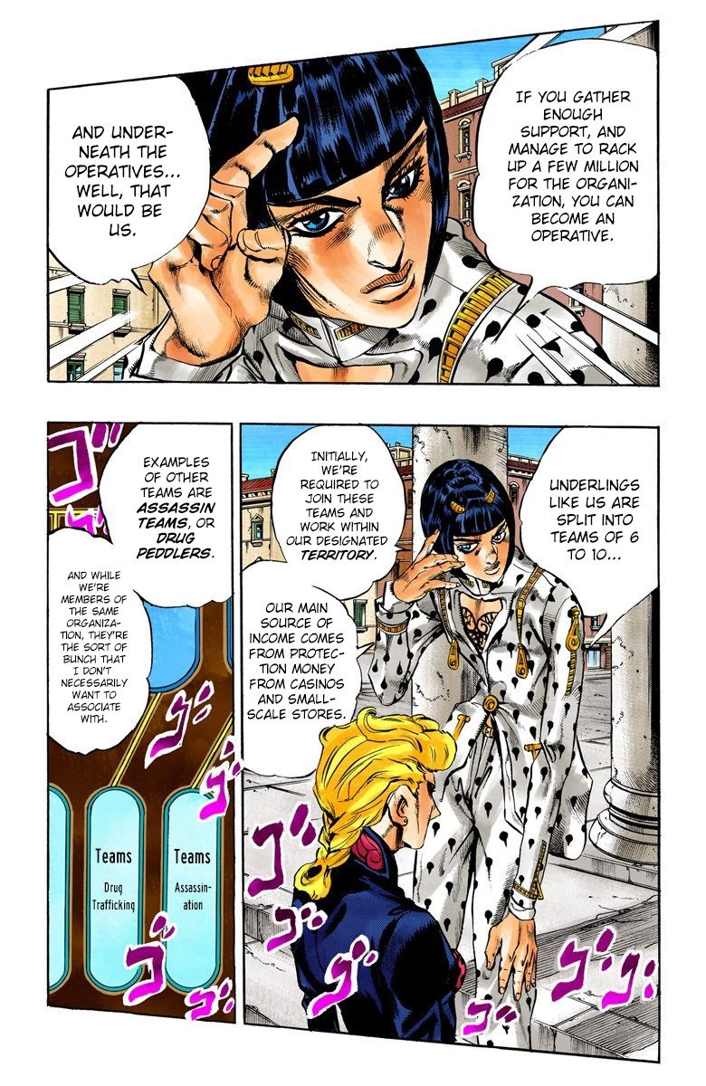 Read JoJo's Bizarre Adventure Part 5 Golden Wind Manga Online