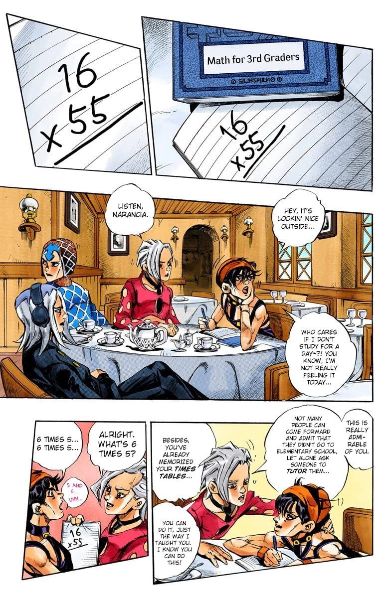 Read JoJo's Bizarre Adventure Part 5 Golden Wind Manga Online