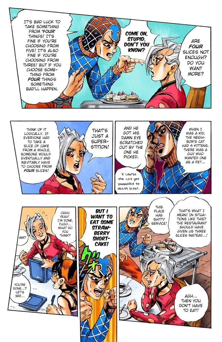 Read JoJo's Bizarre Adventure Part 5 Golden Wind Manga Online