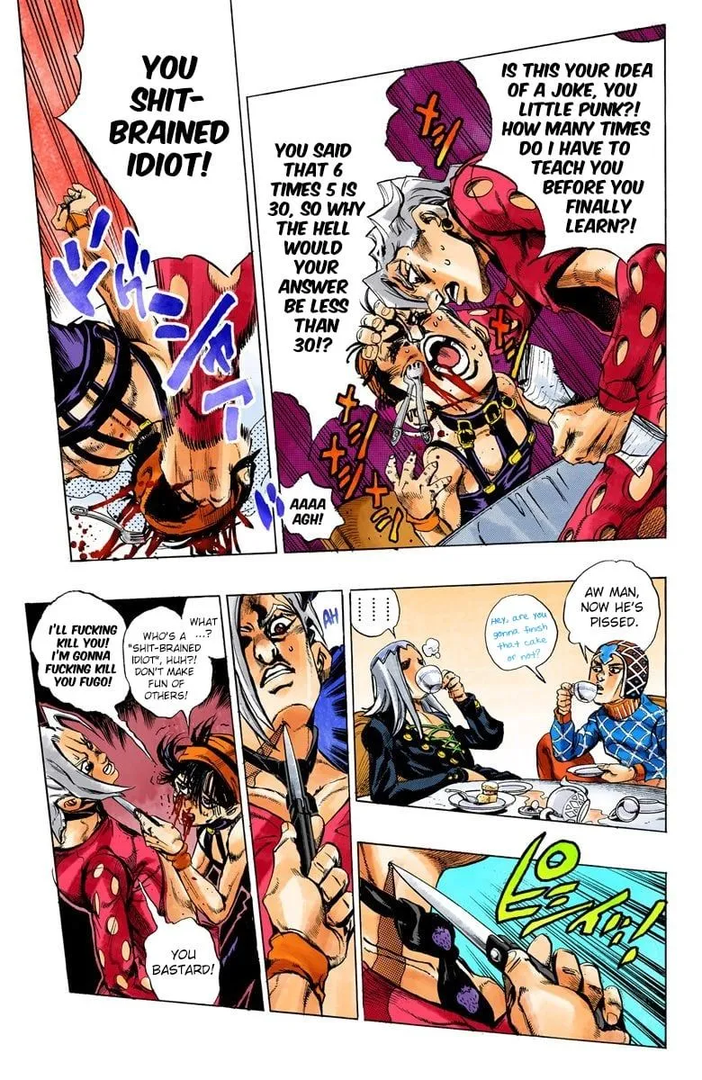 Read JoJo's Bizarre Adventure Part 5 Golden Wind Manga Online
