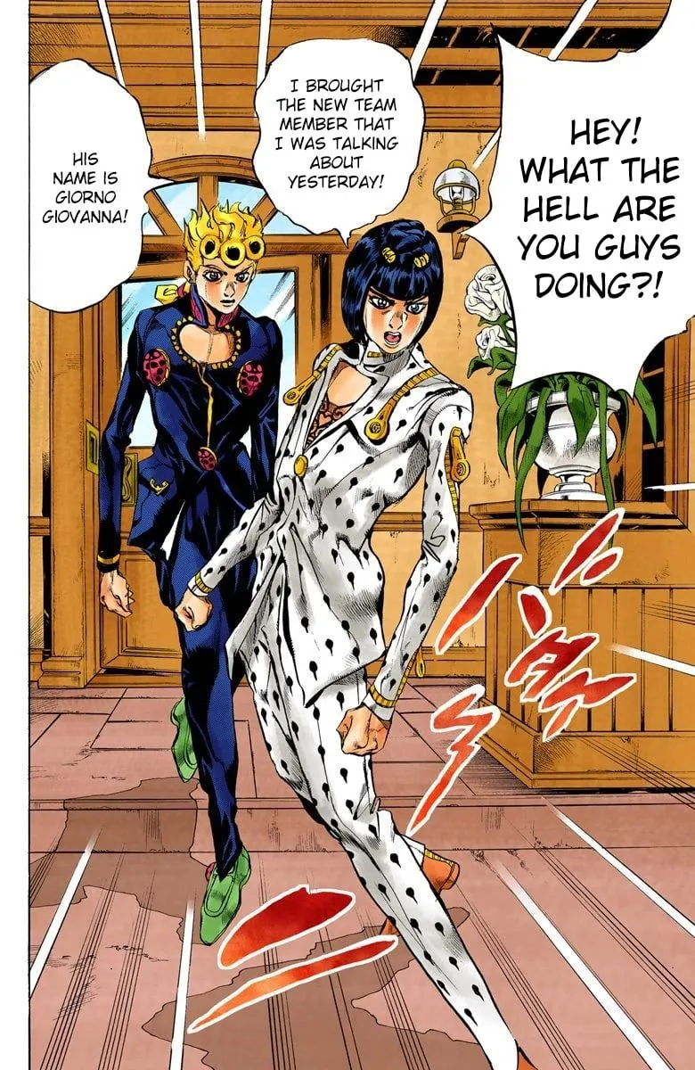 Read JoJo's Bizarre Adventure Part 5 Golden Wind Manga Online
