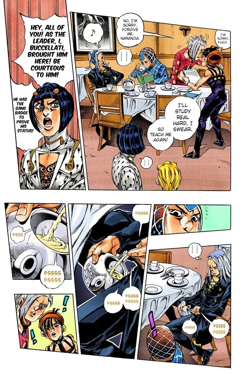 Read JoJo's Bizarre Adventure Part 5 Golden Wind Manga Online