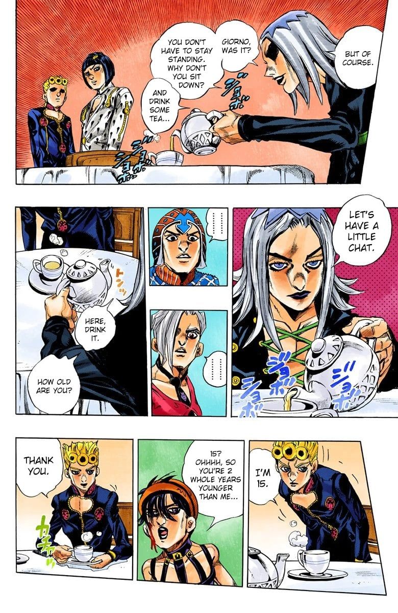Read JoJo's Bizarre Adventure Part 5 Golden Wind Manga Online