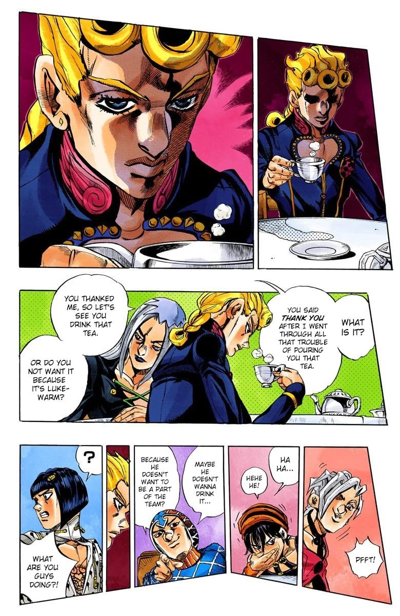 Read JoJo's Bizarre Adventure Part 5 Golden Wind Manga Online