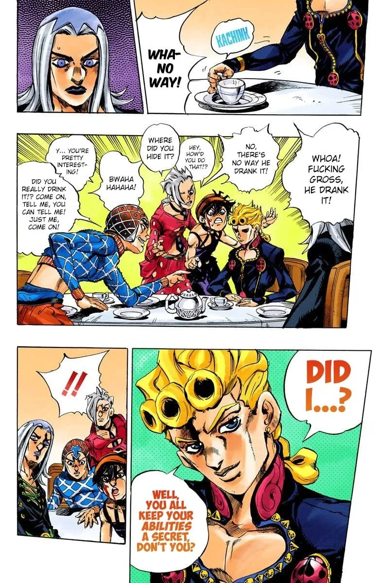 Read JoJo's Bizarre Adventure Part 5 Golden Wind Manga Online