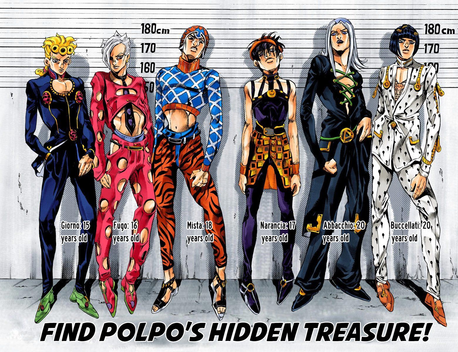 Read JoJo's Bizarre Adventure Part 5 Golden Wind Manga Online
