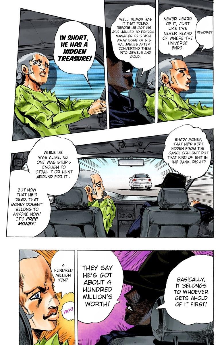 Read JoJo's Bizarre Adventure Part 5 Golden Wind Manga Online