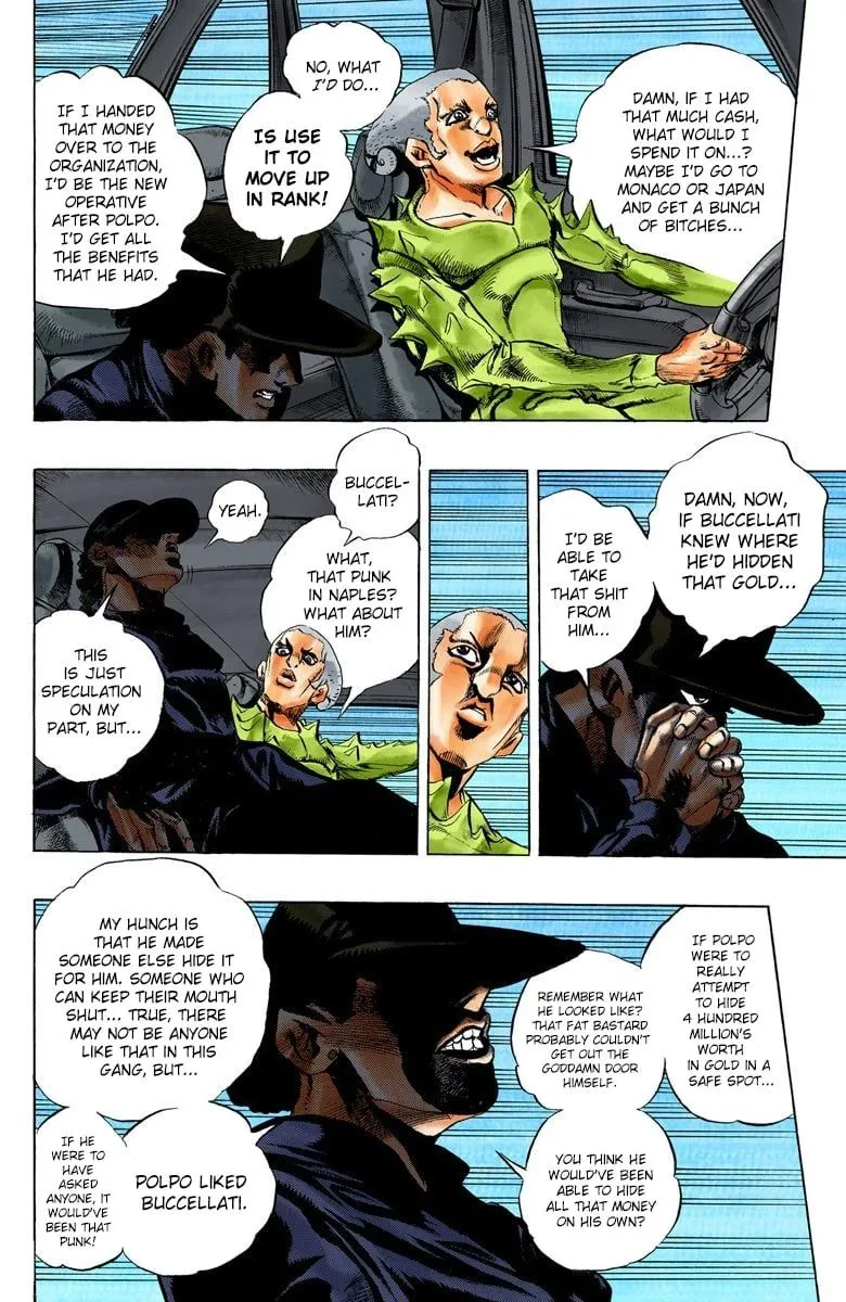 Read JoJo's Bizarre Adventure Part 5 Golden Wind Manga Online