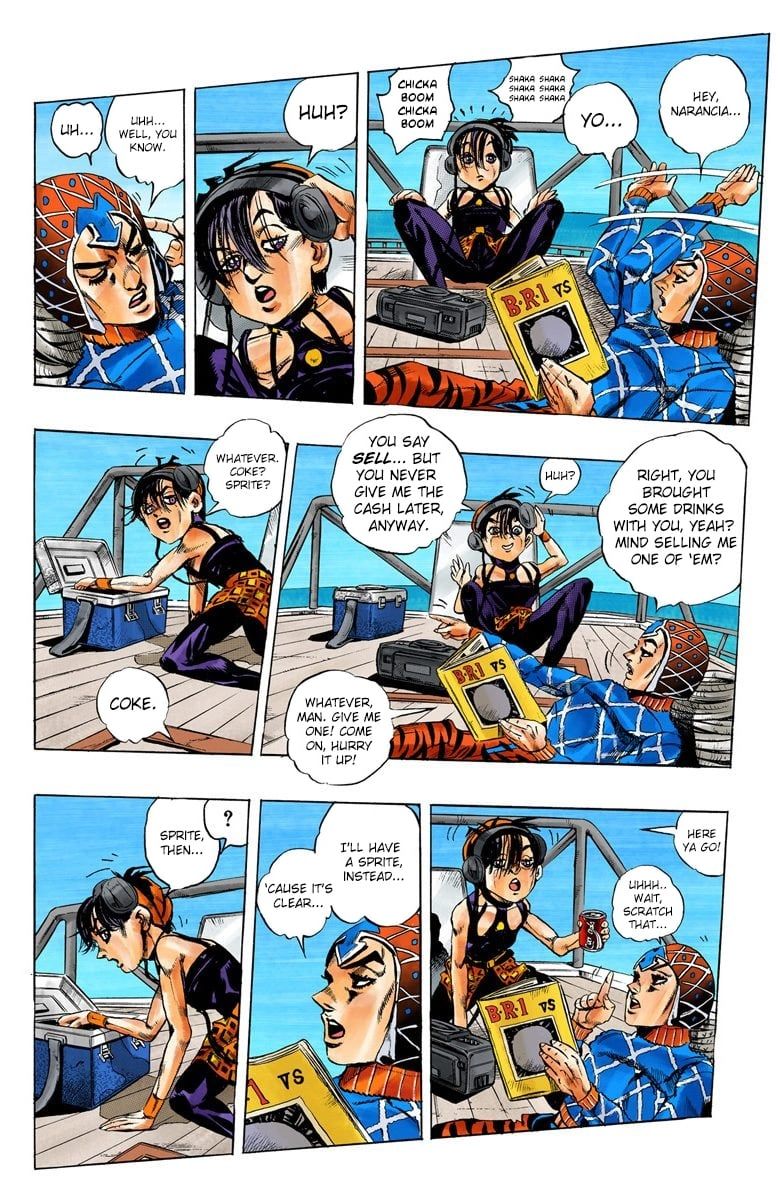 Read JoJo's Bizarre Adventure Part 5 Golden Wind Manga Online