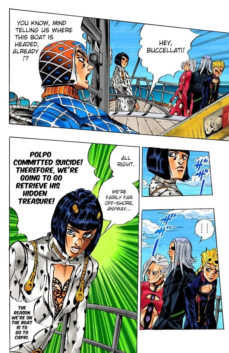 Read JoJo's Bizarre Adventure Part 5 Golden Wind Manga Online