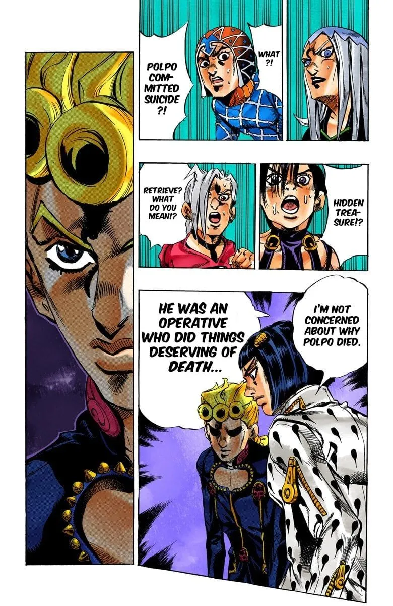 Read JoJo's Bizarre Adventure Part 5 Golden Wind Manga Online
