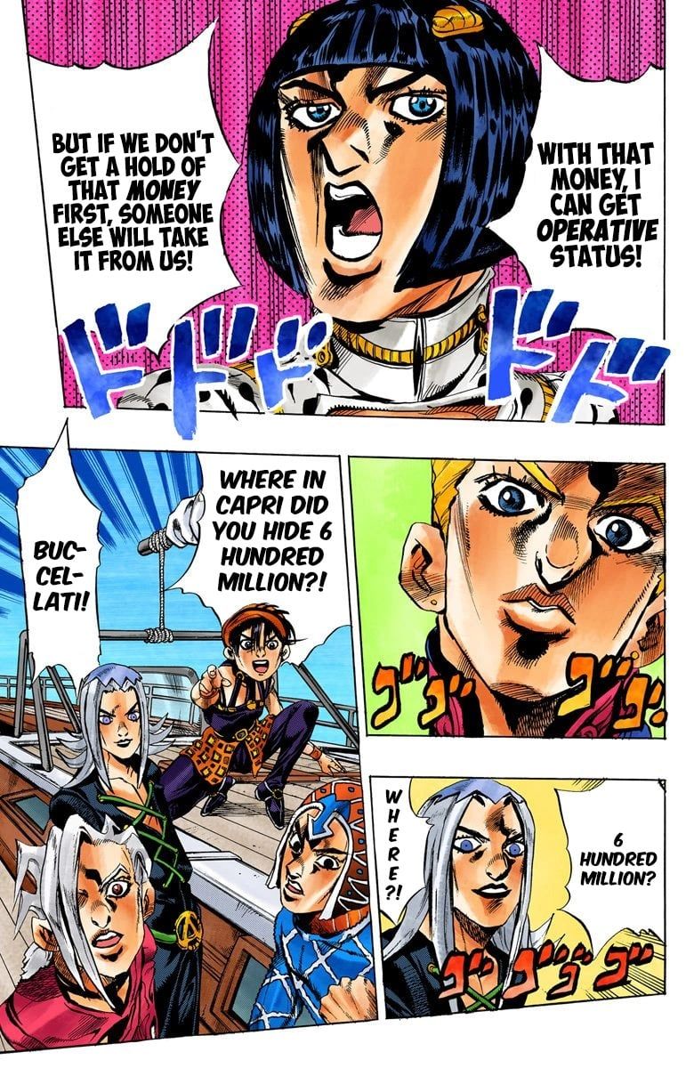 Read JoJo's Bizarre Adventure Part 5 Golden Wind Manga Online