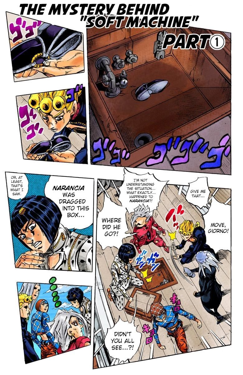 Read JoJo's Bizarre Adventure Part 5 Golden Wind Manga Online