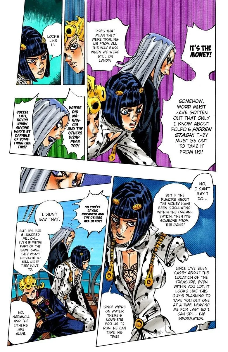 Read JoJo's Bizarre Adventure Part 5 Golden Wind Manga Online