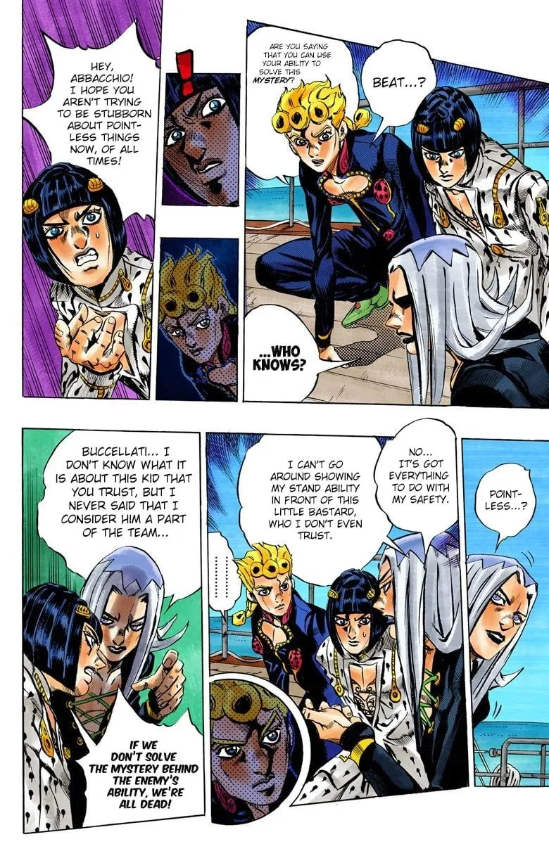 Read JoJo's Bizarre Adventure Part 5 Golden Wind Manga Online