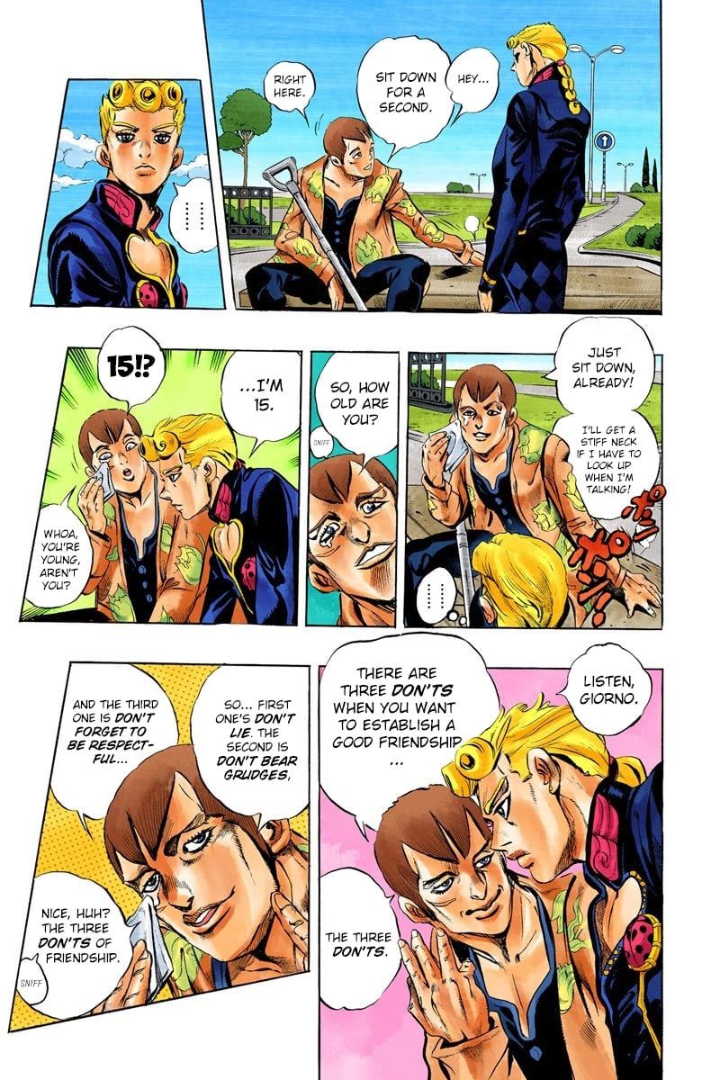 Read JoJo's Bizarre Adventure Part 5 Golden Wind Manga Online