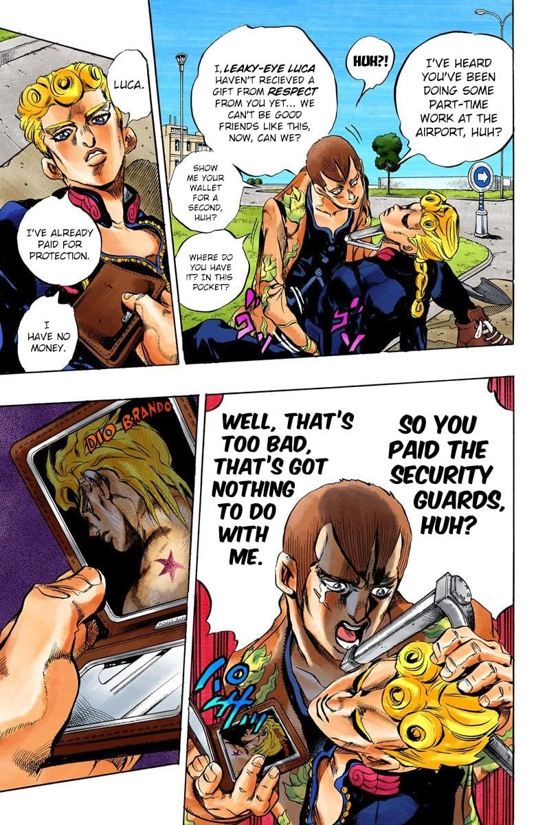 Read JoJo's Bizarre Adventure Part 5 Golden Wind Manga Online