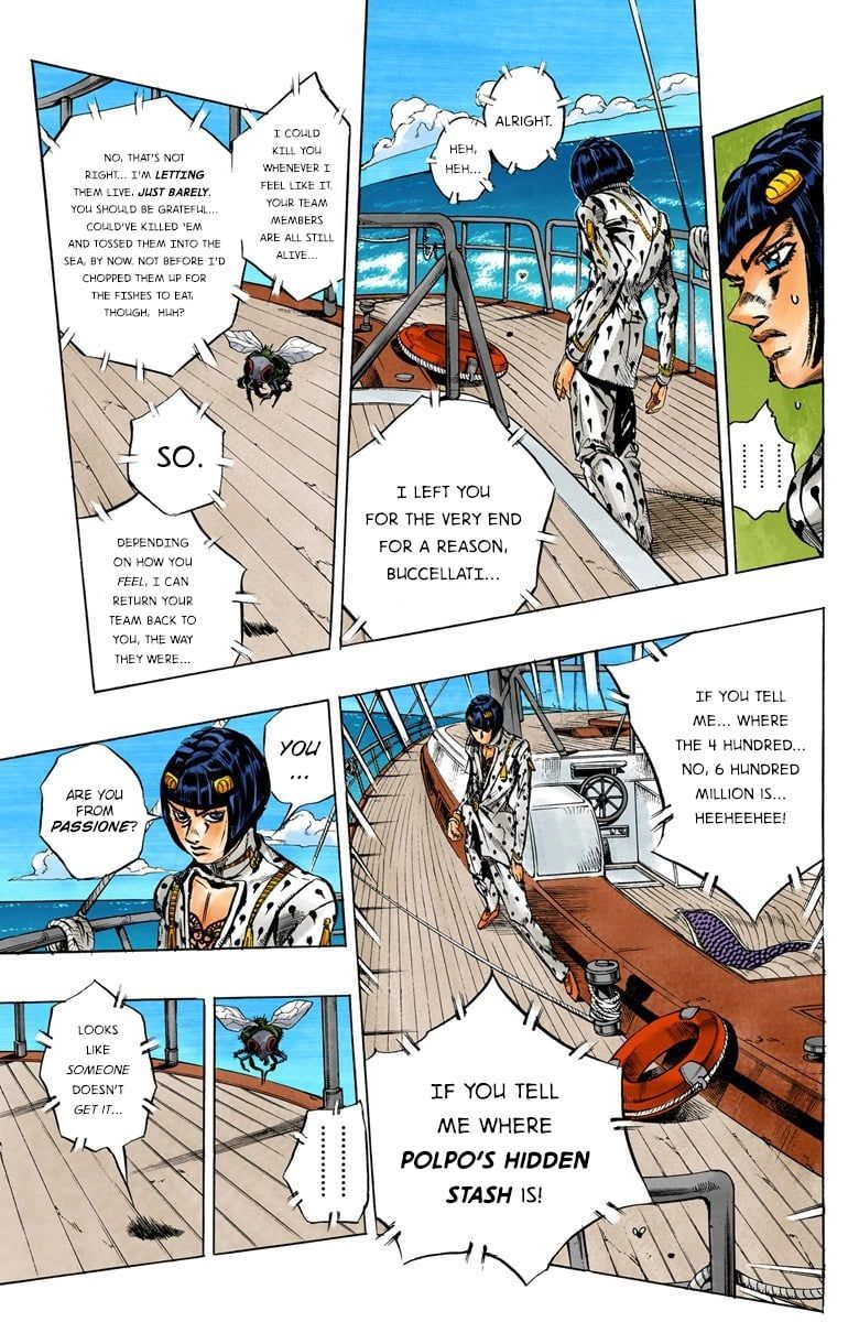 Read JoJo's Bizarre Adventure Part 5 Golden Wind Manga Online