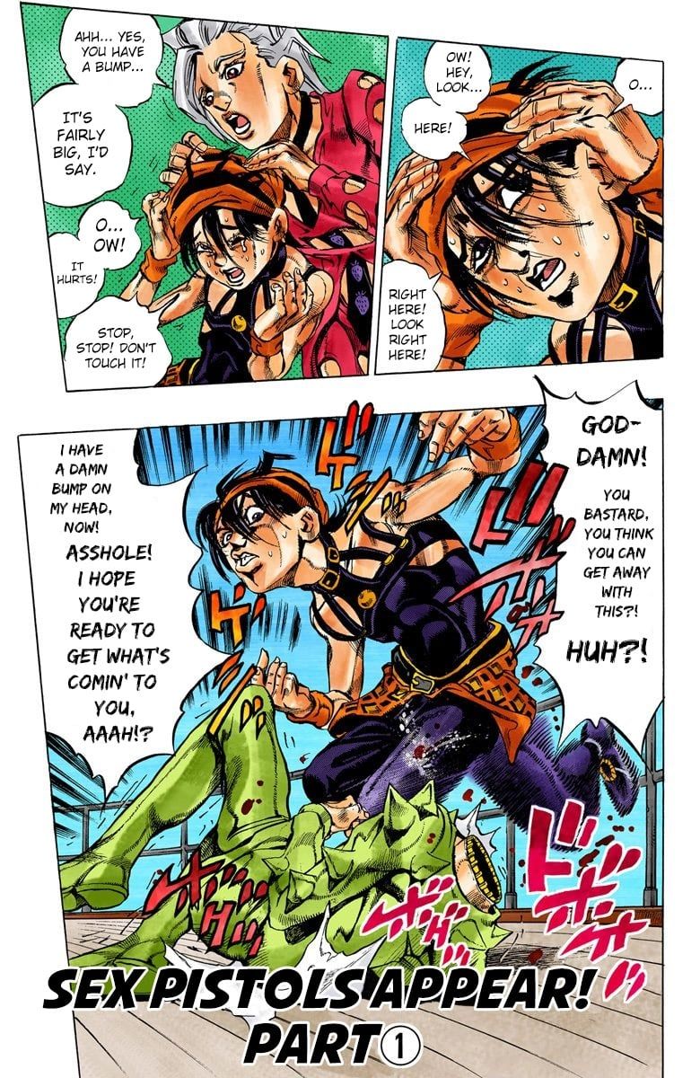 Read JoJo's Bizarre Adventure Part 5 Golden Wind Manga Online