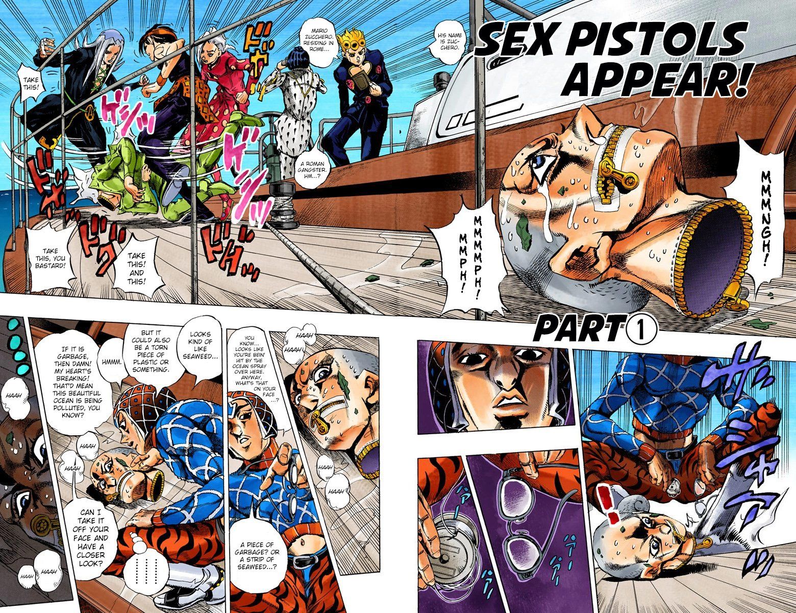Read JoJo's Bizarre Adventure Part 5 Golden Wind Manga Online