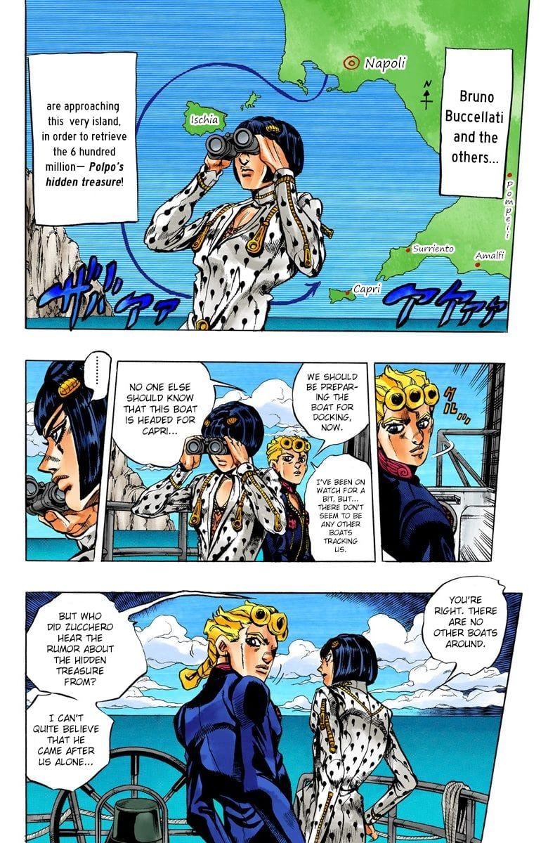 Read JoJo's Bizarre Adventure Part 5 Golden Wind Manga Online