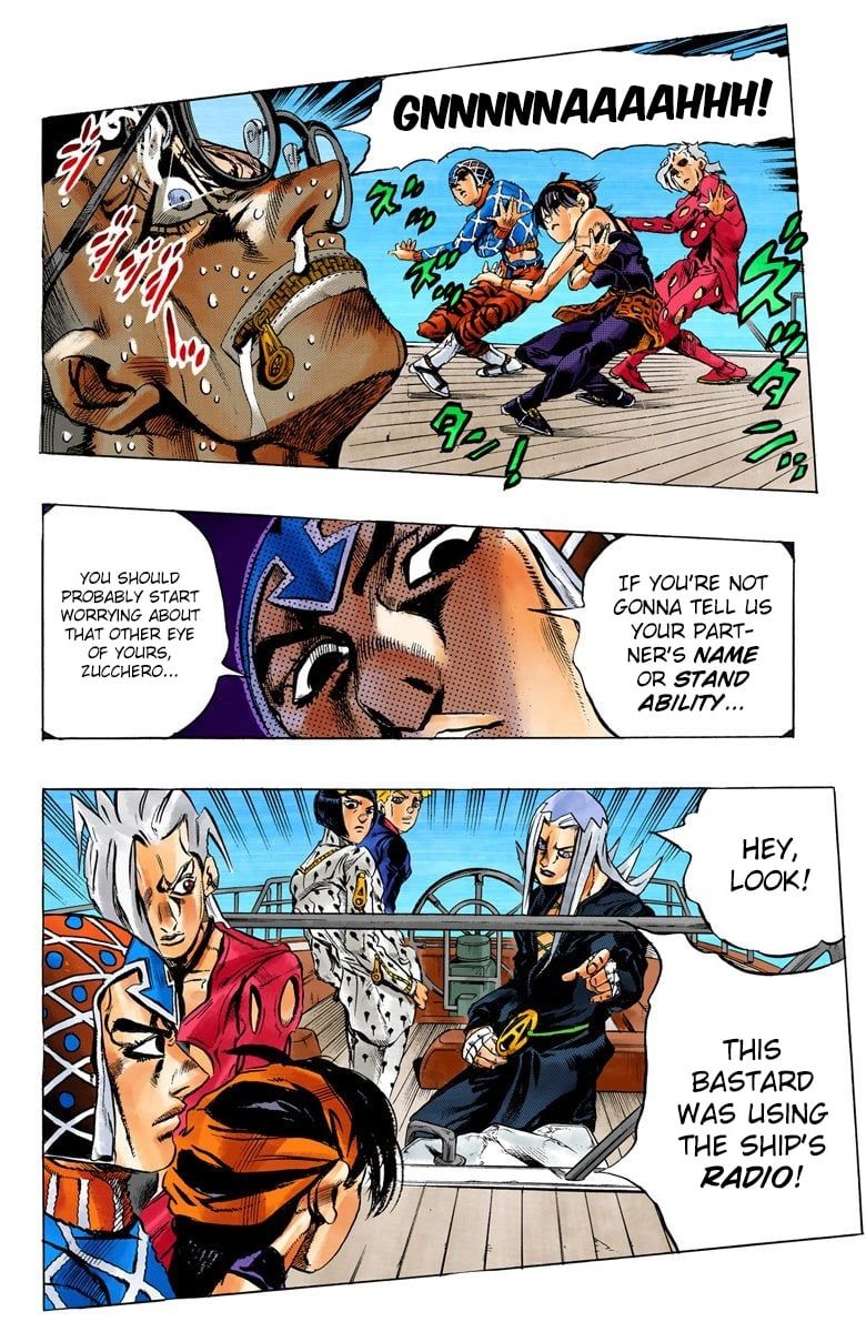 Read JoJo's Bizarre Adventure Part 5 Golden Wind Manga Online