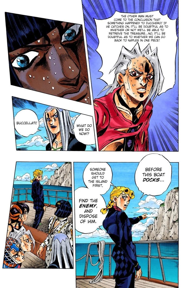 Read JoJo's Bizarre Adventure Part 5 Golden Wind Manga Online