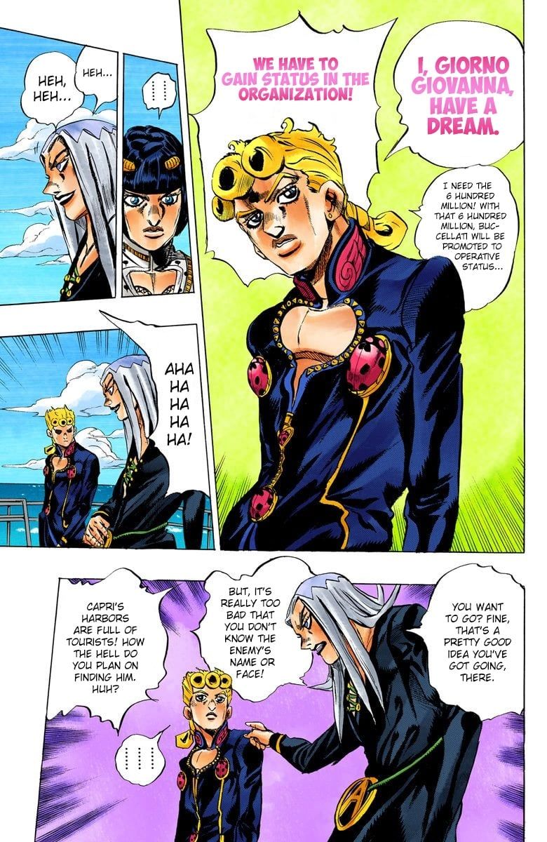 Read JoJo's Bizarre Adventure Part 5 Golden Wind Manga Online