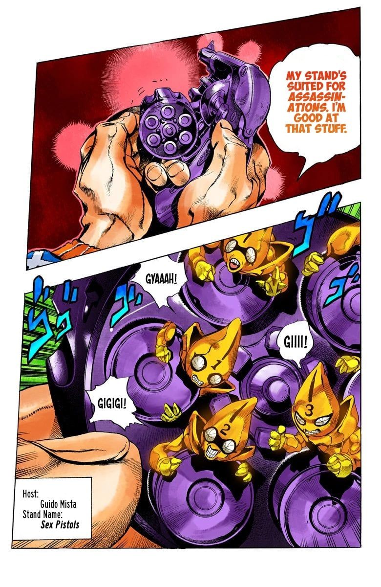 Read JoJo's Bizarre Adventure Part 5 Golden Wind Manga Online