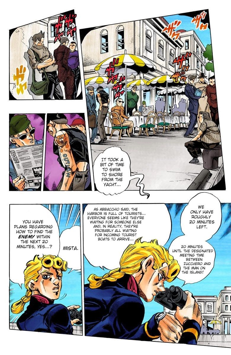 Read JoJo's Bizarre Adventure Part 5 Golden Wind Manga Online