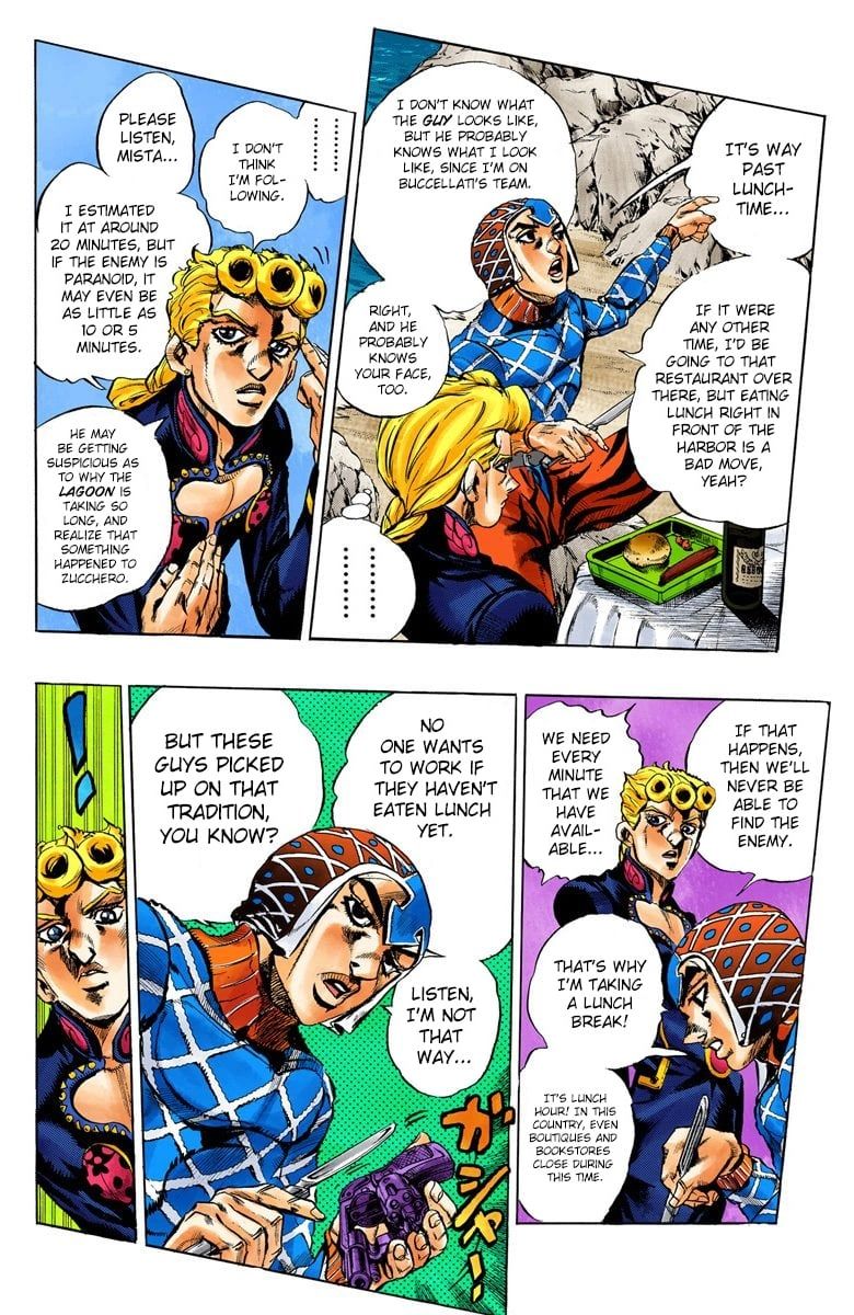 Read JoJo's Bizarre Adventure Part 5 Golden Wind Manga Online