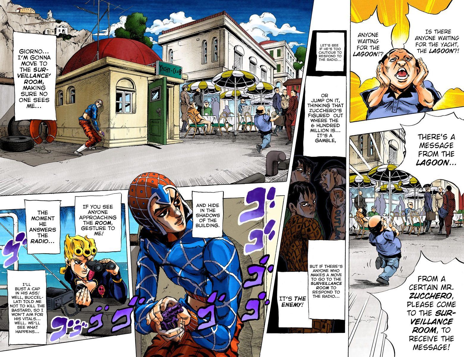 Read JoJo's Bizarre Adventure Part 5 Golden Wind Manga Online