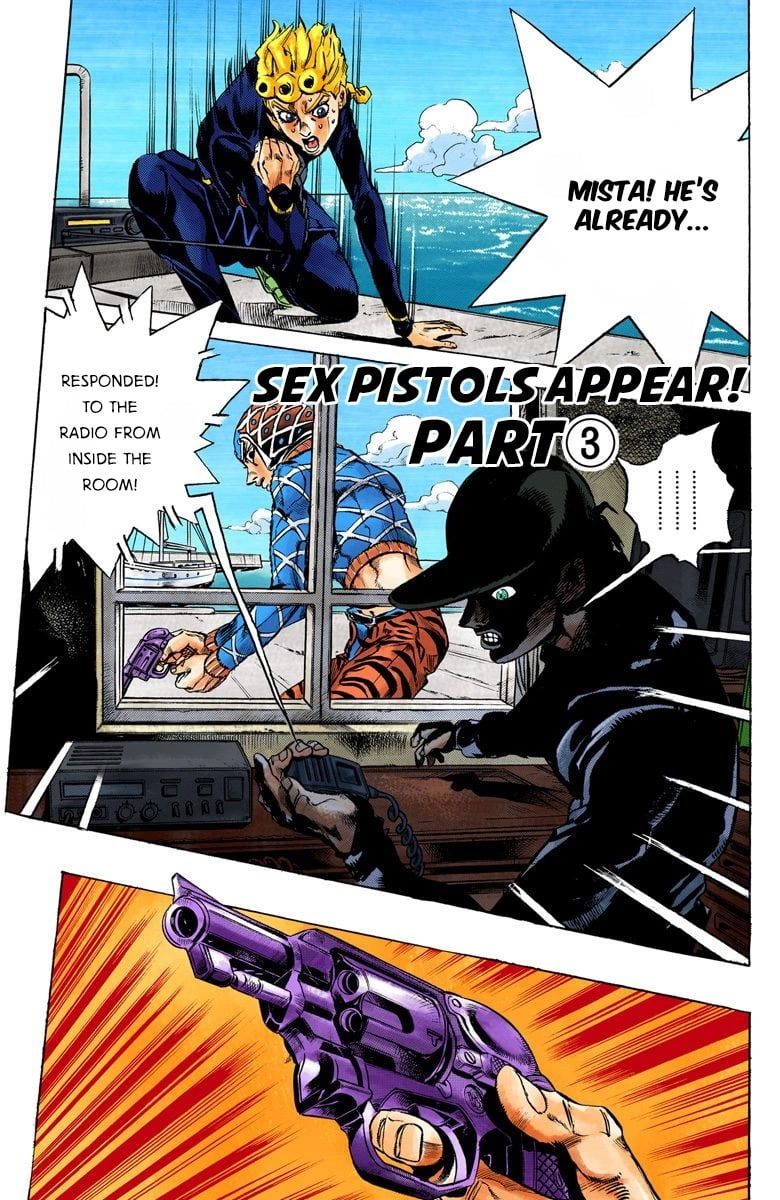 Read JoJo's Bizarre Adventure Part 5 Golden Wind Manga Online