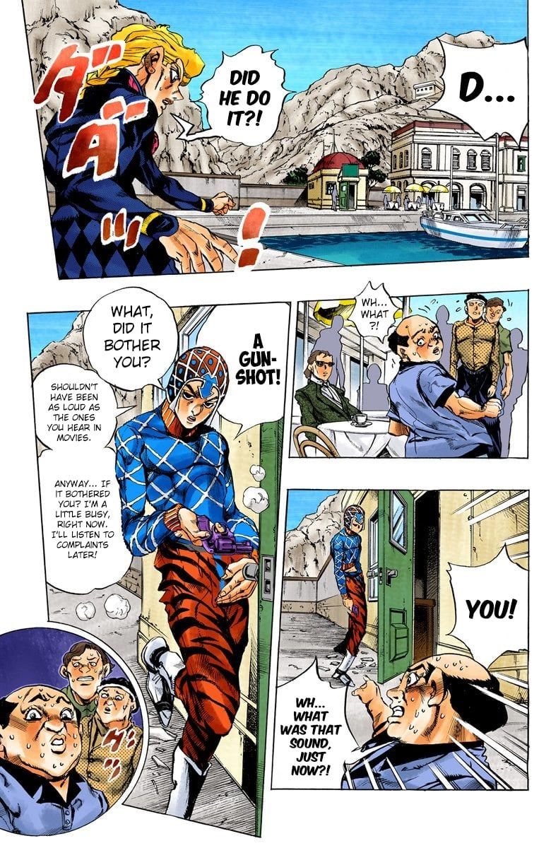 Read JoJo's Bizarre Adventure Part 5 Golden Wind Manga Online