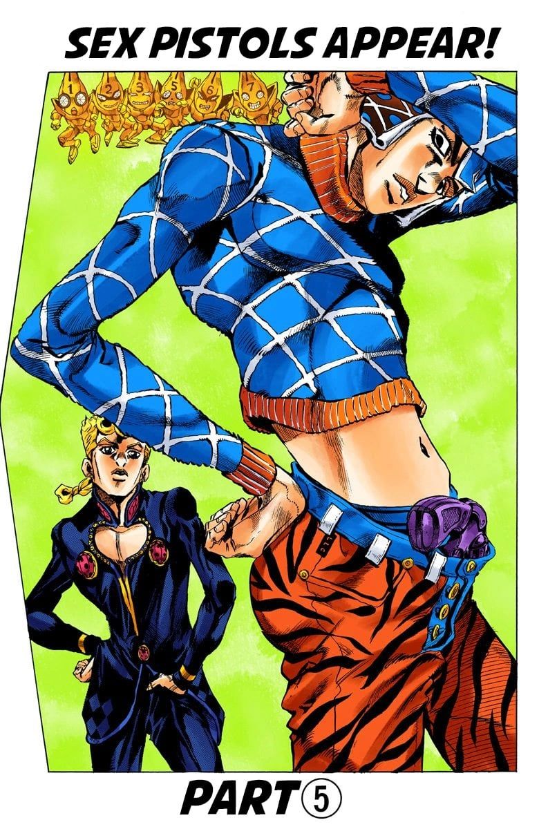 Read JoJo's Bizarre Adventure Part 5 Golden Wind Manga Online