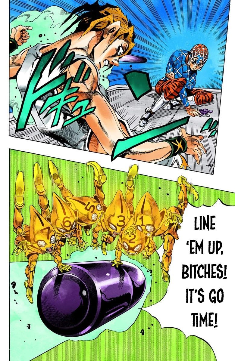 Read JoJo's Bizarre Adventure Part 5 Golden Wind Manga Online