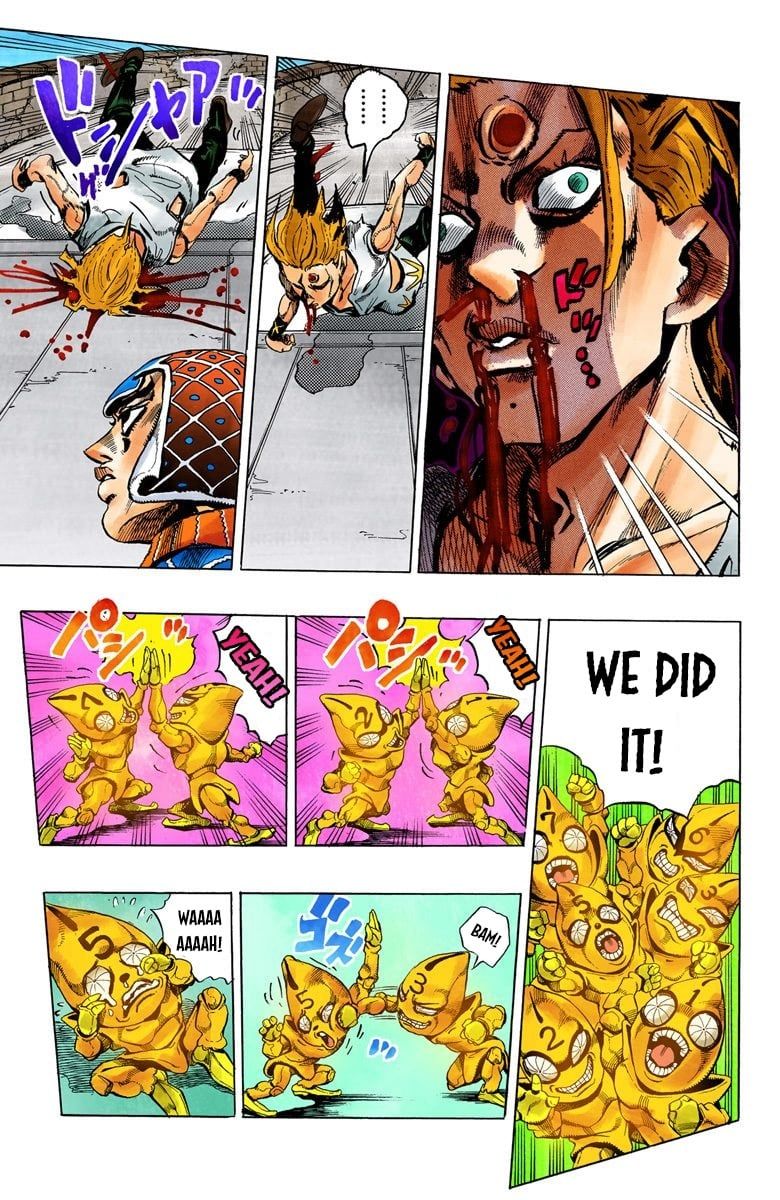 Read JoJo's Bizarre Adventure Part 5 Golden Wind Manga Online