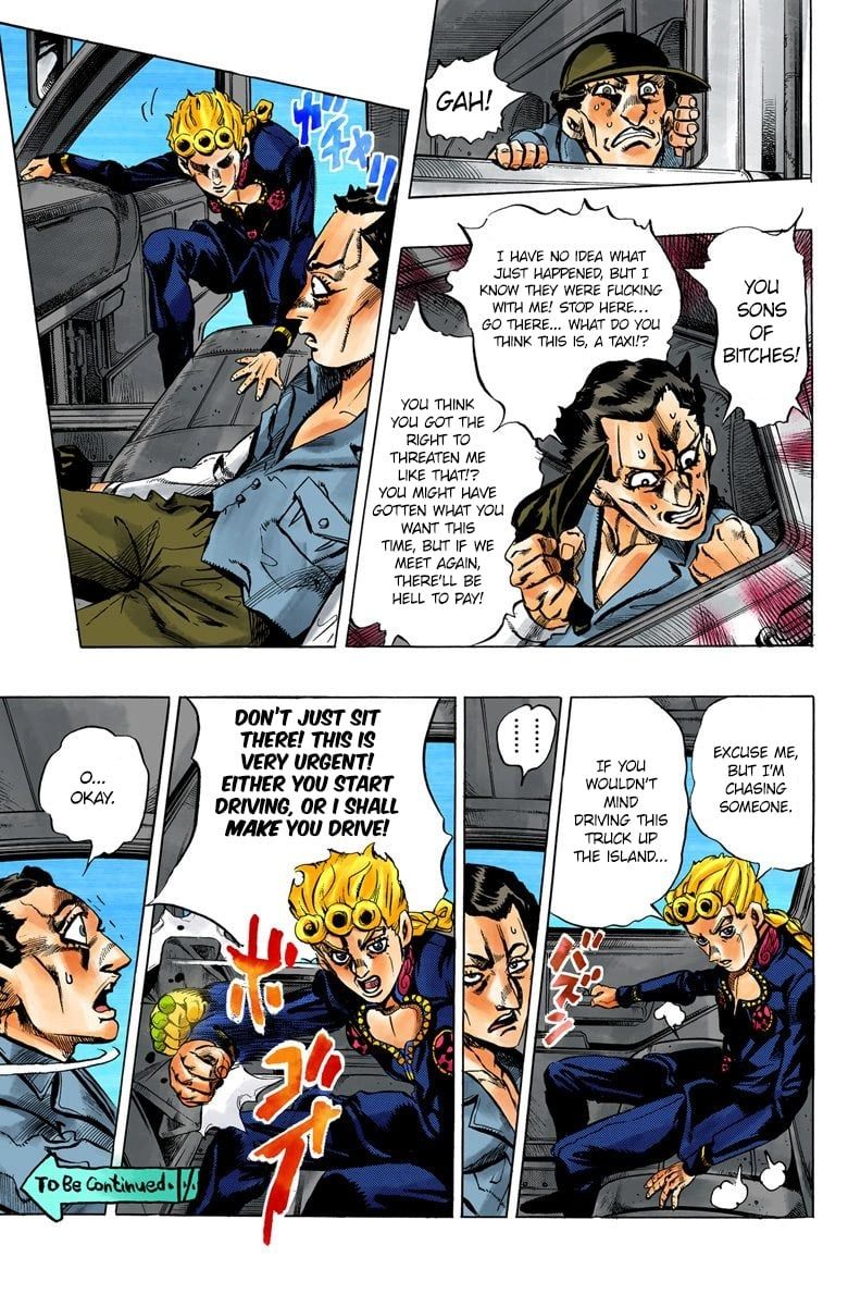Read JoJo's Bizarre Adventure Part 5 Golden Wind Manga Online